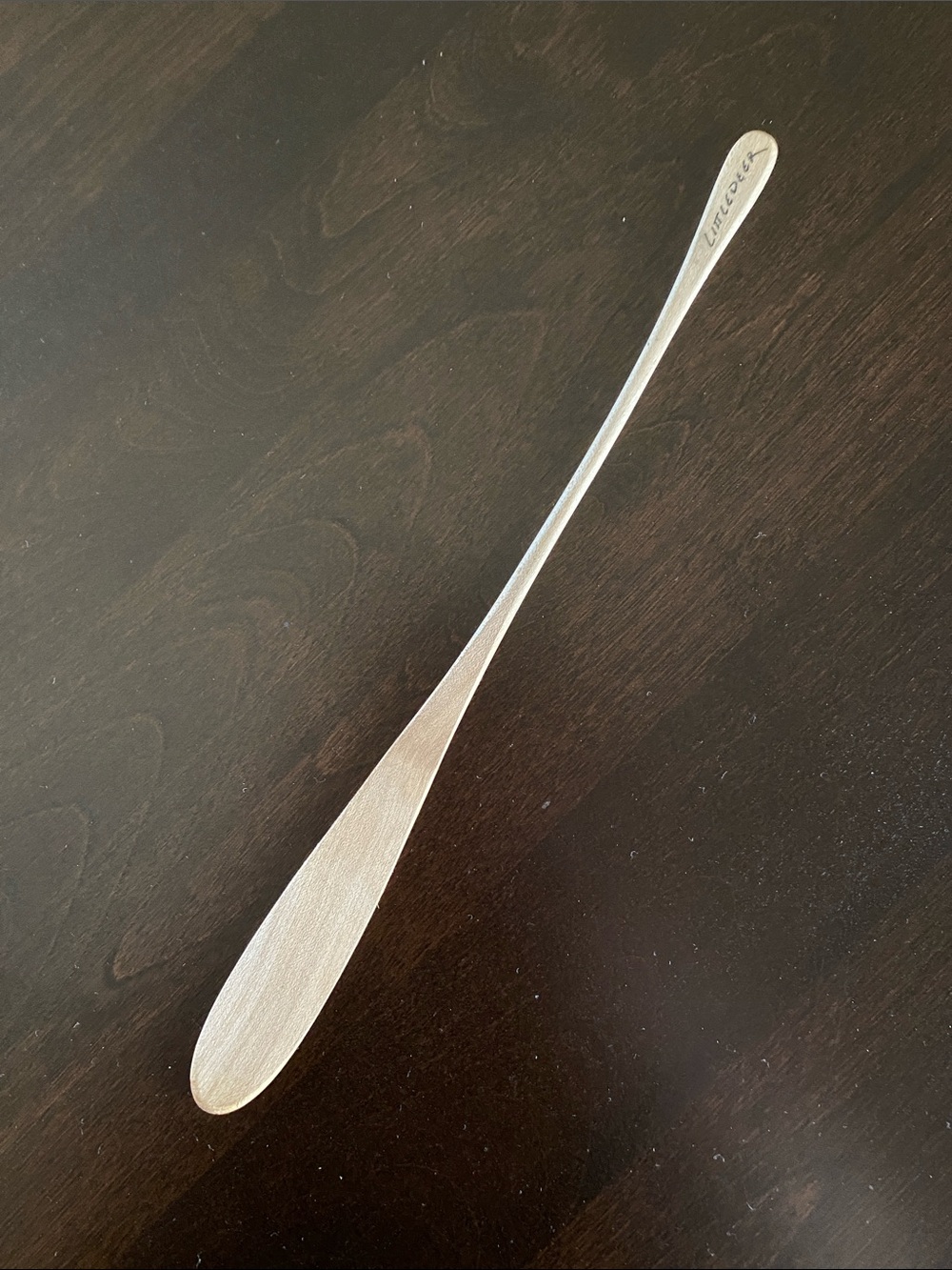 Littledeer Sustainable Wooden Coffee Paddle - NWOT